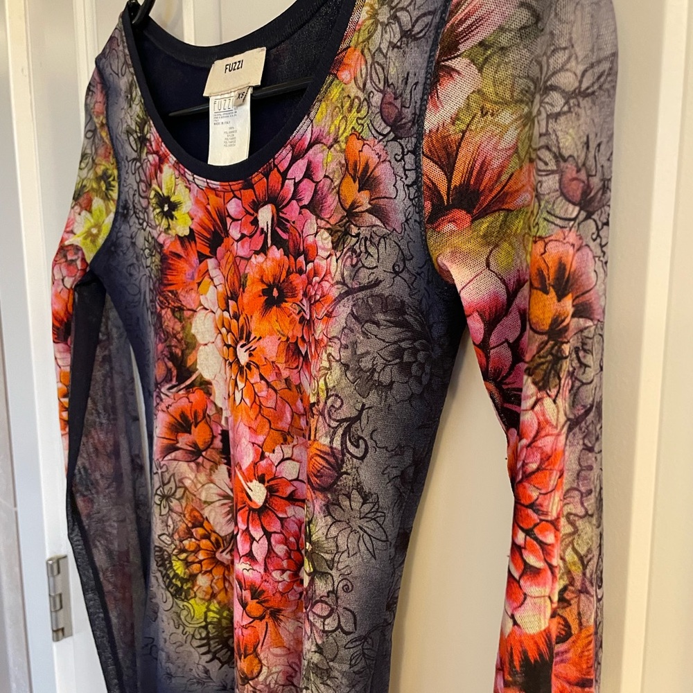 Fuzzi Mesh Top. XS. Made in Italy